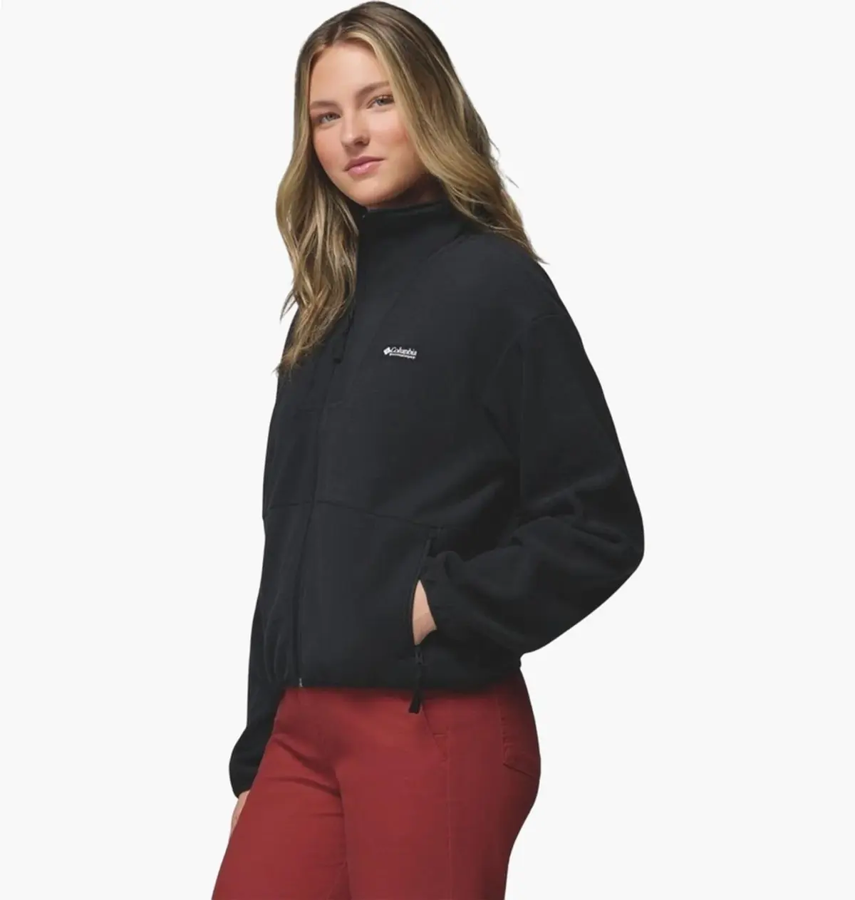 Куртка жіноча Columbia Sequoia Grove™ Full Zip Fleece Black