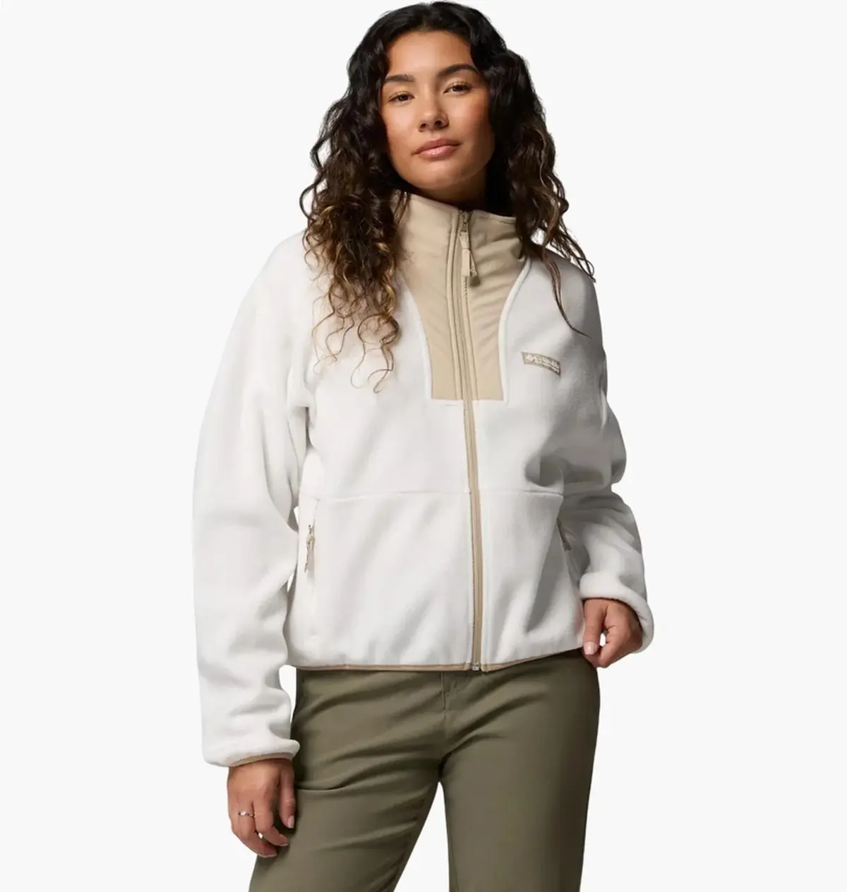 Куртка чоловіча Columbia Sequoia Grove Ii Full Zip Fleece White
