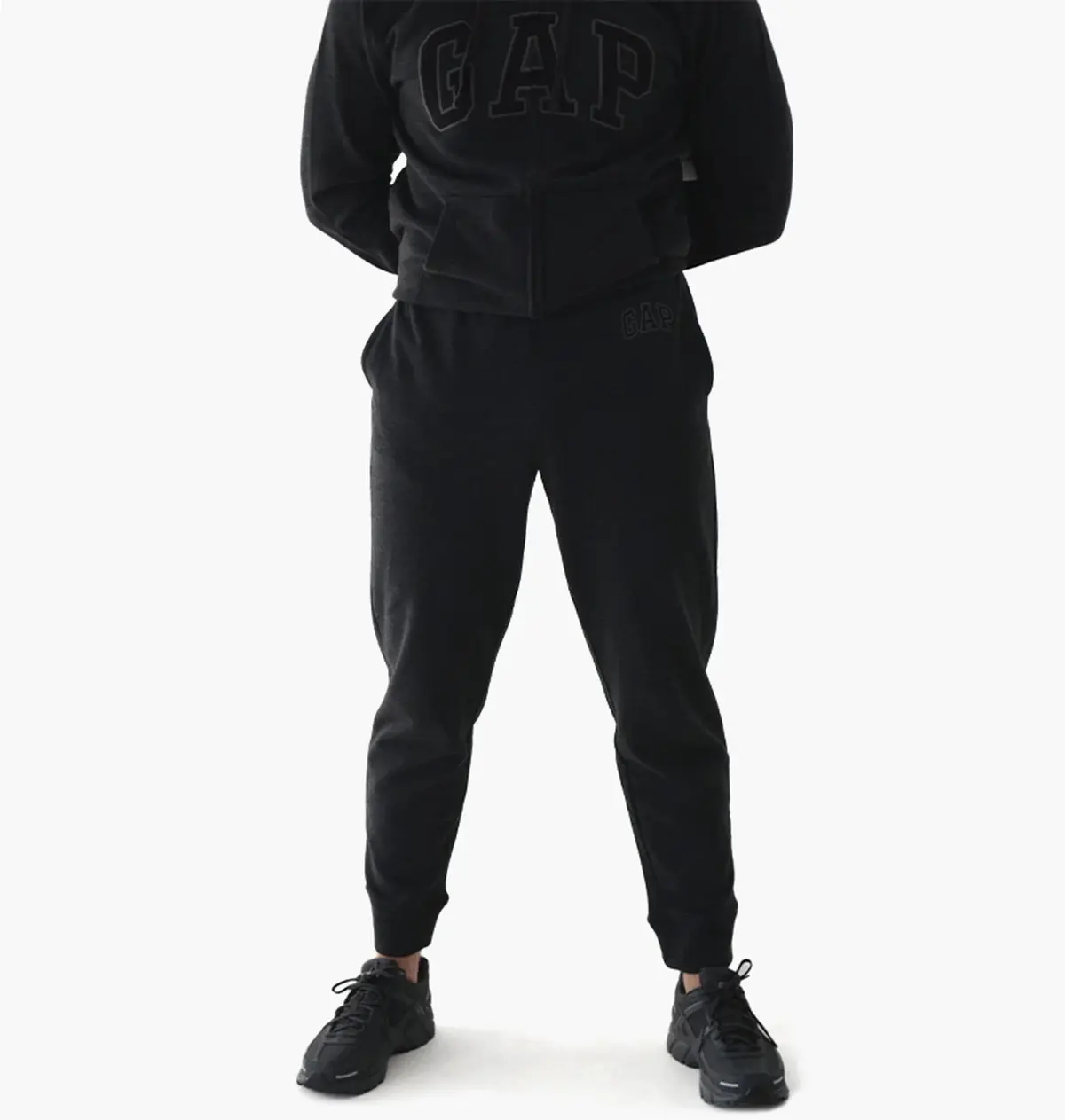 Брюки чоловічі Gap Logo Fleece Pants Grey