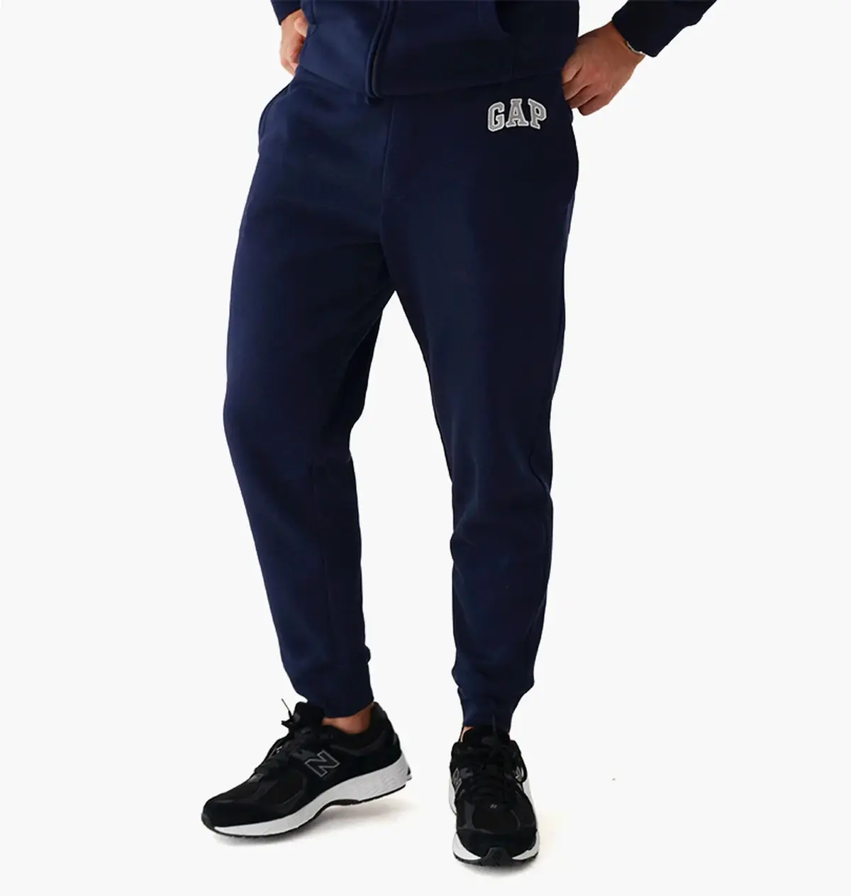Брюки чоловічі Gap Logo Fleece Pants Tapestry Navy