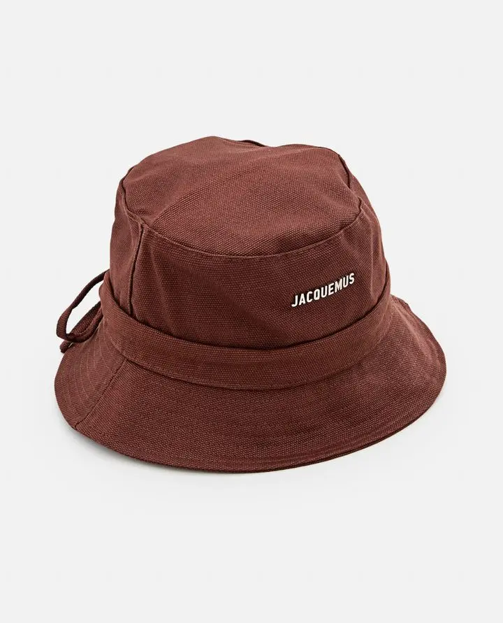 Панама Jacquemus Wide-Brimmed Hats Brown