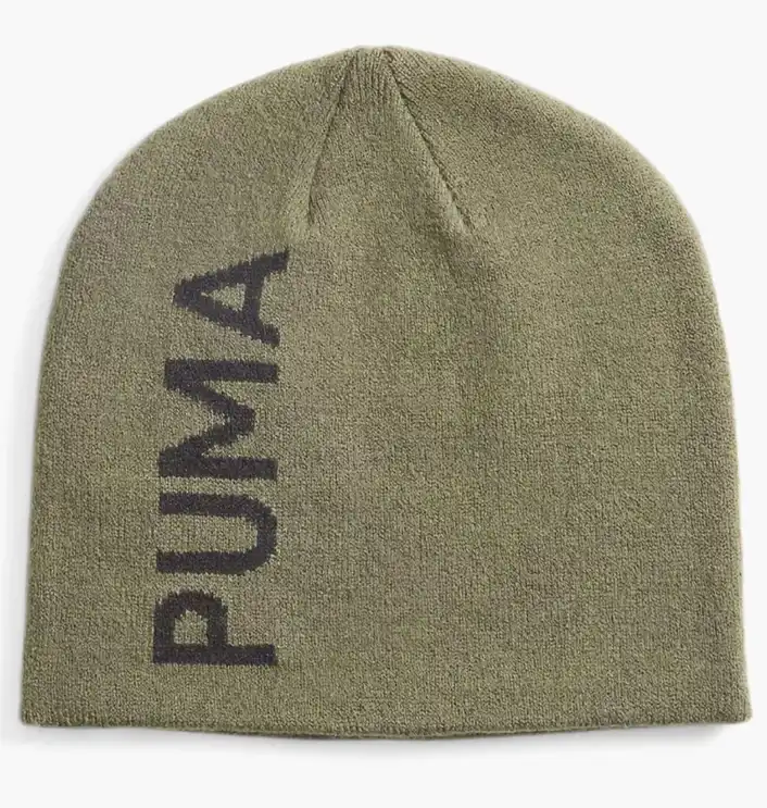 Шапка Puma Ess Classic Cuffless Beanie Olive