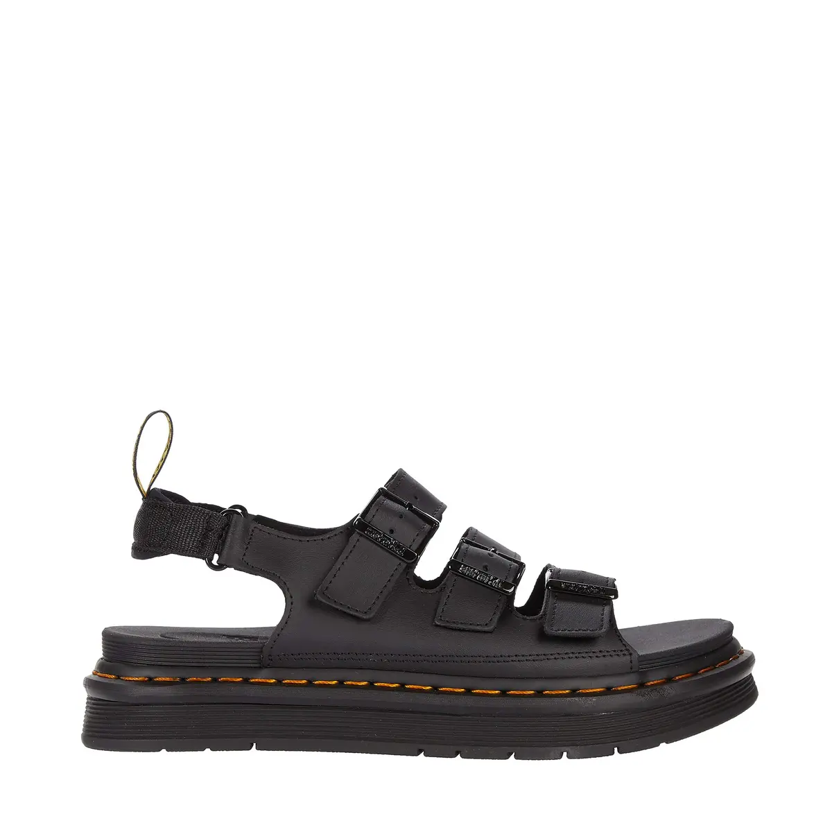 Сандалии мужские Dr. Martens Soloman Black Hydro Leather