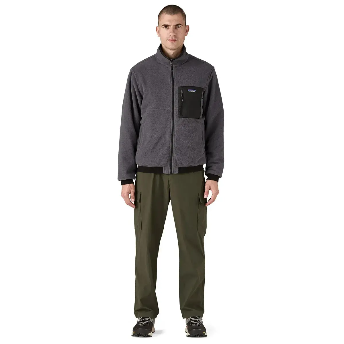 Куртка чоловіча Patagonia Reversible Shelled Microdini Fleece Jacket