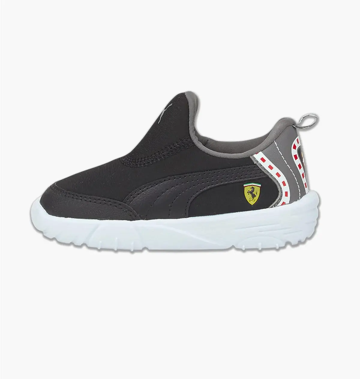 Кроссовки детские Puma Scuderia Ferrari Bao Kart Black/Grey