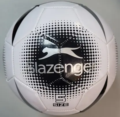 Футбольний м'яч Slazenger Ac Football White/Black/Silver Size \