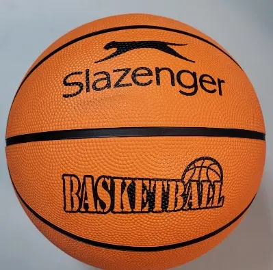 Баскетбольний м'яч Slazenger Basketball Orange/Black Size 7