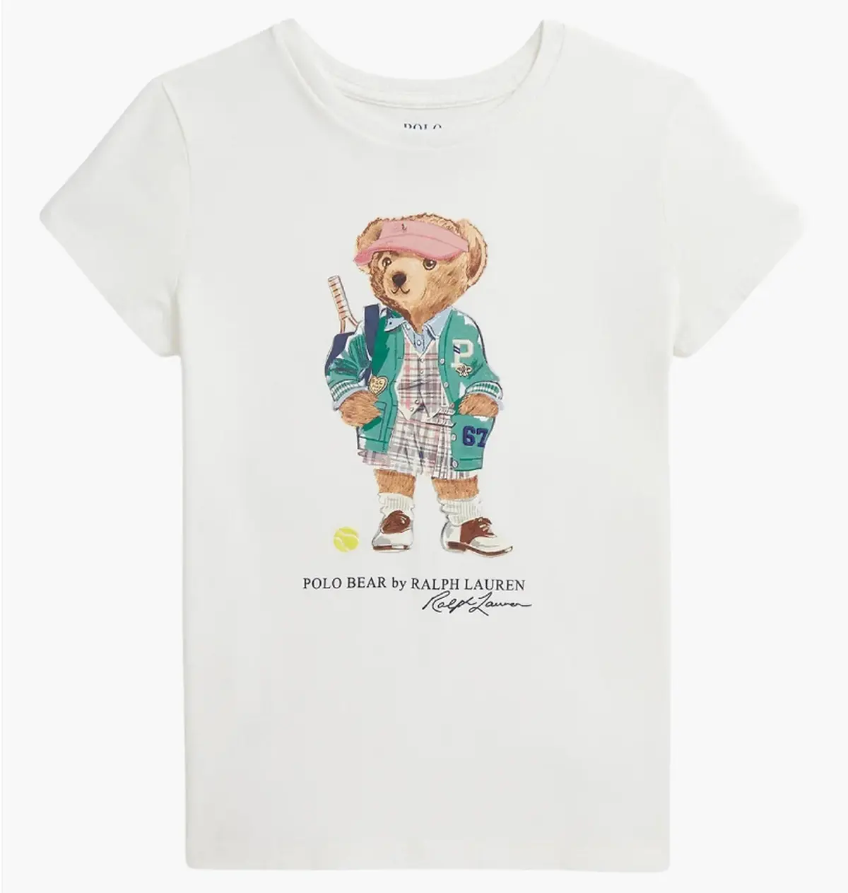 Футболка дитяча Ralph Lauren Polo Bear White