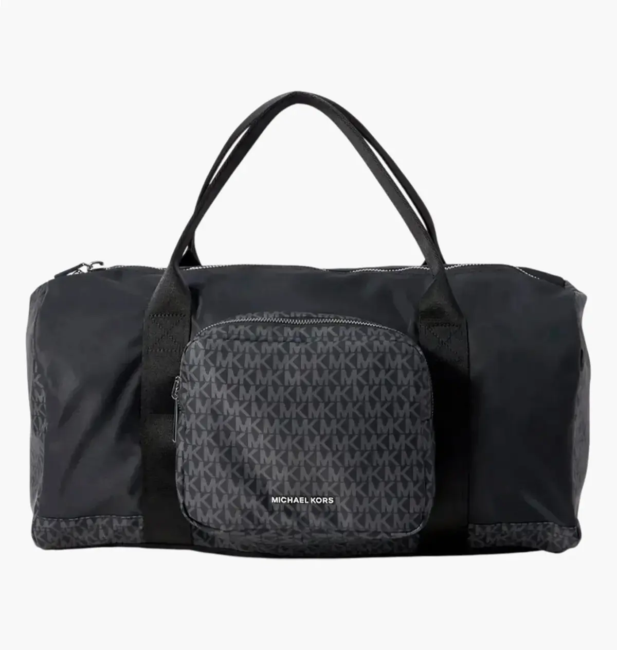 Сумка через плече Michael Kors Tanner Nylon And Printed Signature Logo Weekender Black