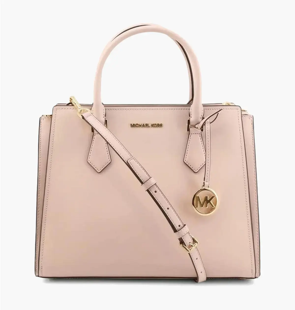 Сумка на плече Michael Kors Hope Large Saffiano Leather Pink