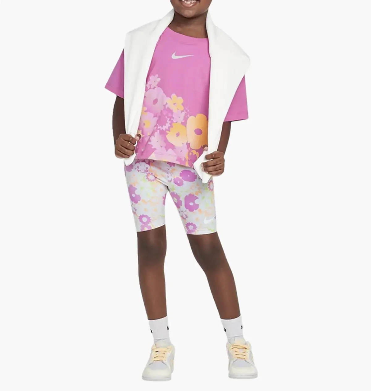 Спортивний костюм дитячий Nike Flow-Ral Aop Bike Short Se