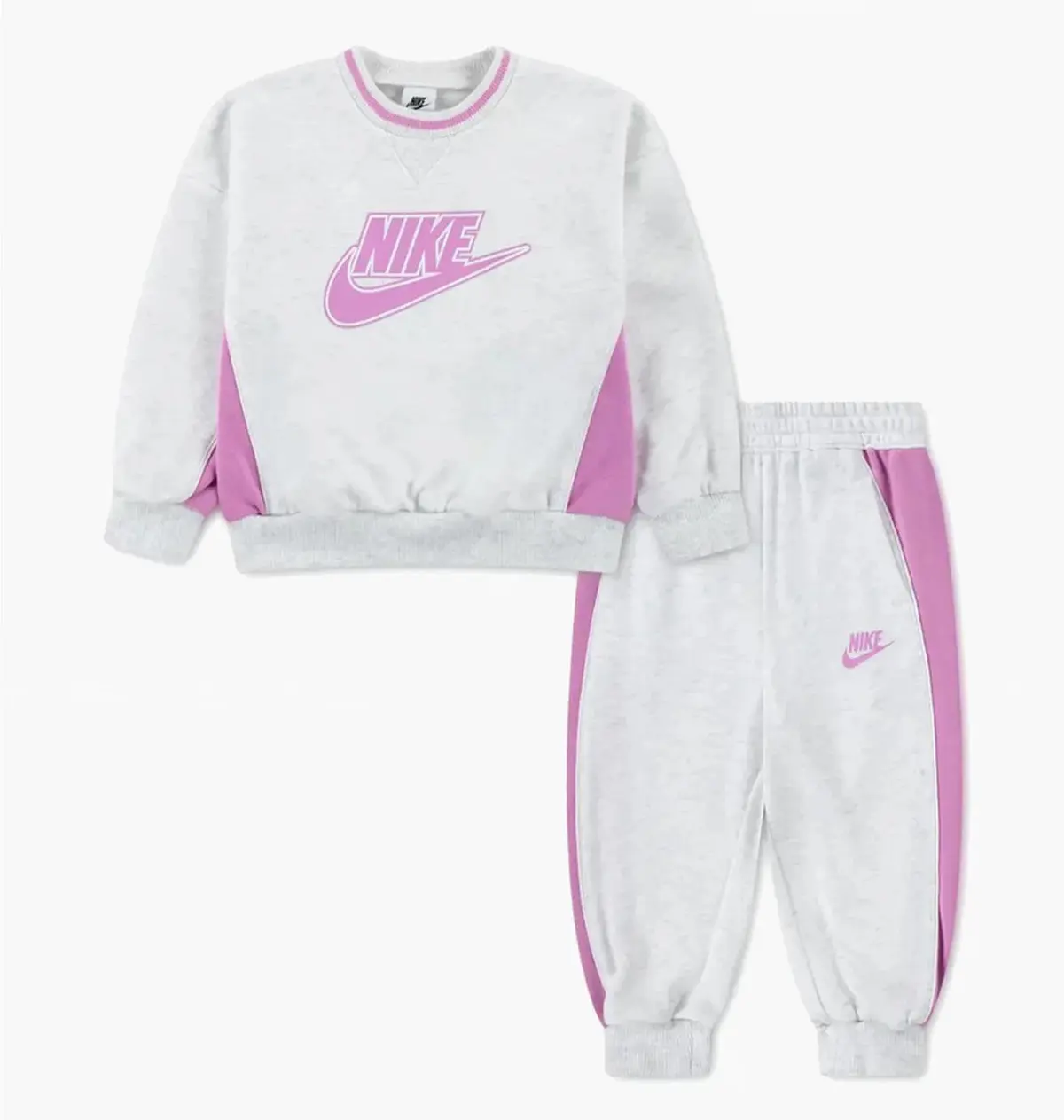 Спортивний костюм дитячий Nike Color Blocked Crew Grey