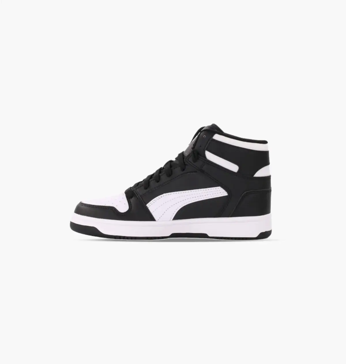Кроссовки детские Puma Rebound Layup Sl Black/White