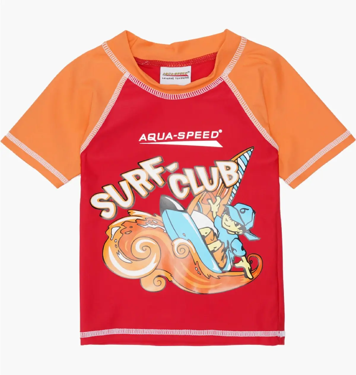 Футболка для плавання дитяча Aqua Speed Surf-Club T-Shirt 2021