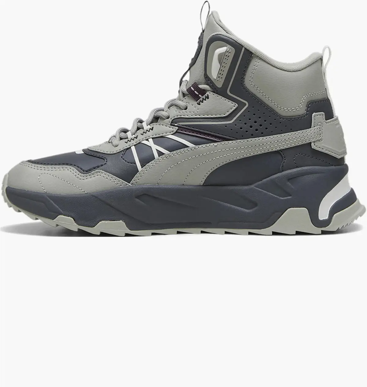 Кроссовки унисекс Puma Trinity Mid Hybrid L Black/Grey