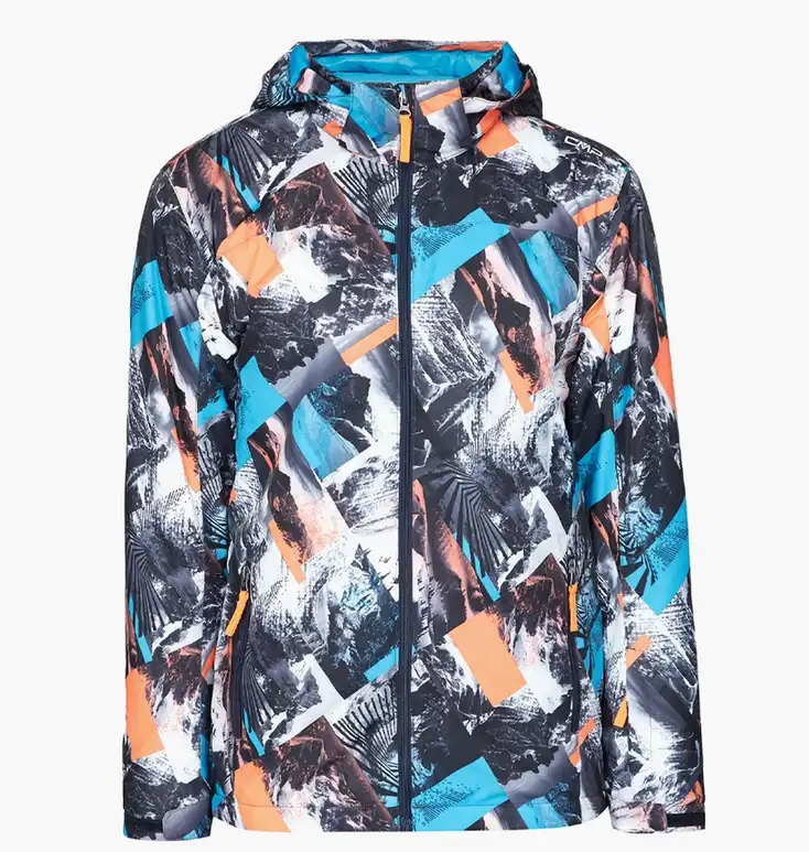 Куртка дитяча Cmp Cmp Kid Jacket Snaps Hood Multi 39W1924-08Zm