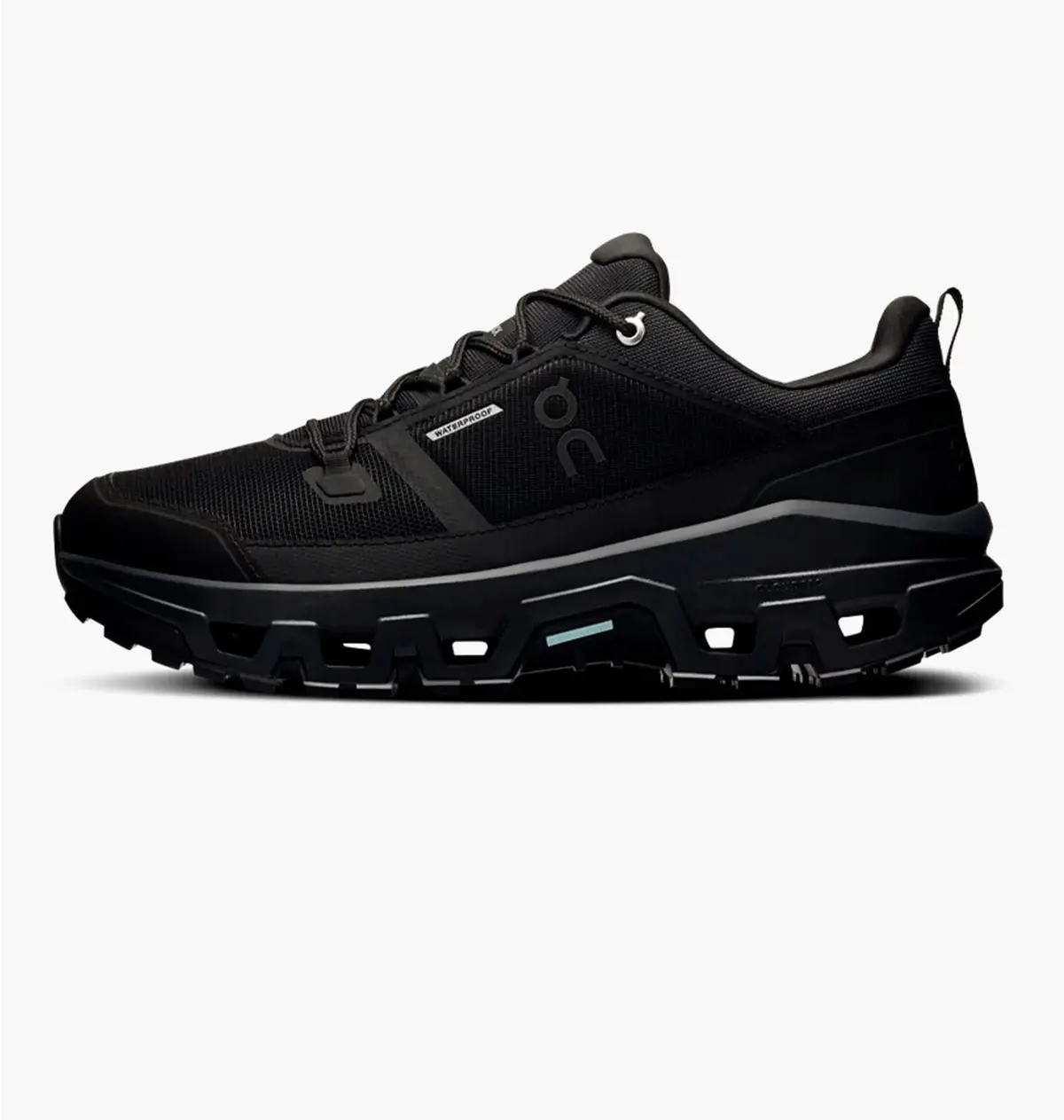 Кроссовки мужские On Cloudrock Low Waterproof Black