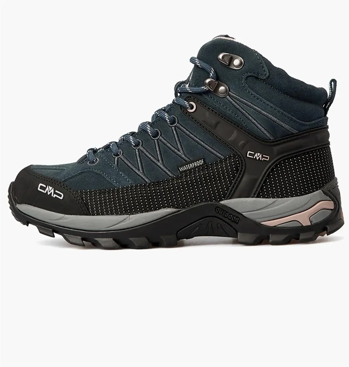 Черевики жіночі Cmp Cmp Rigel Mid Wmn Trekking Shoe Black/Blue 3Q12946-53Ug