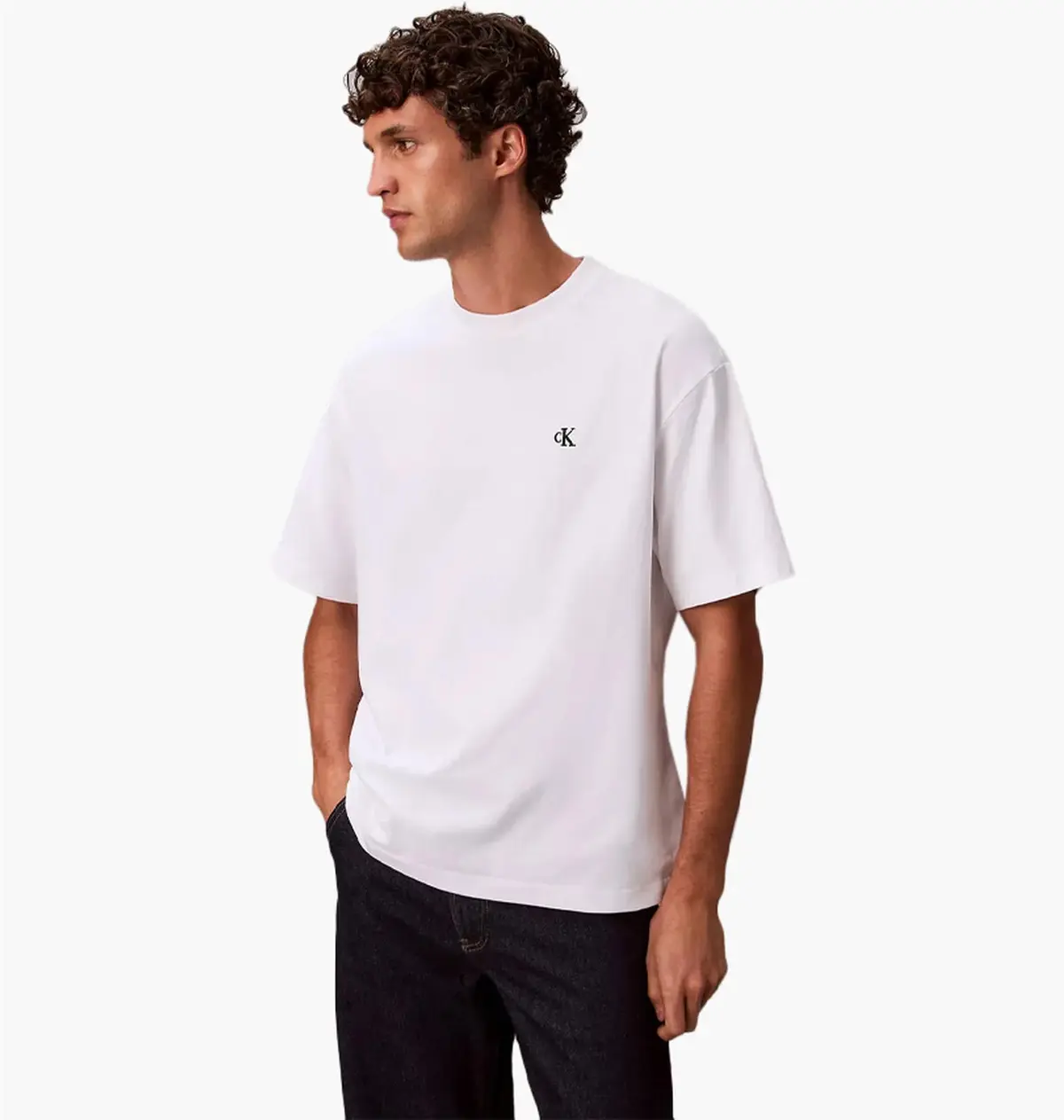 Футболка мужская Calvin Klein Archive Logo Relaxed White