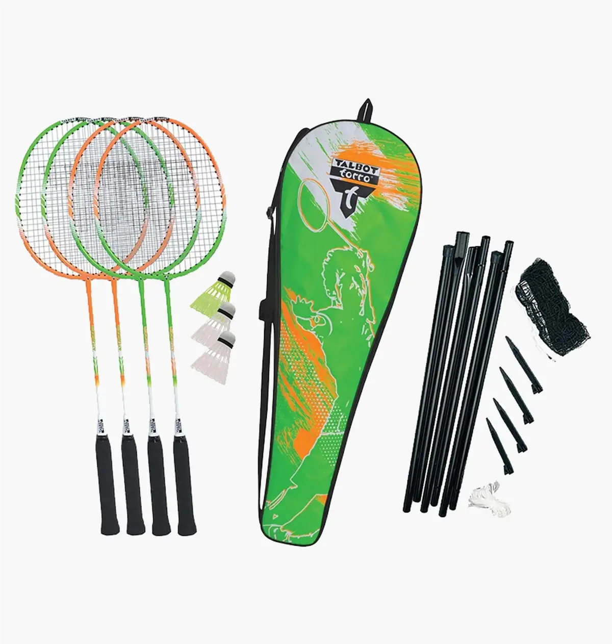 Набір для бадмінтону Talbot Badminton Set 4 Attacker Plus