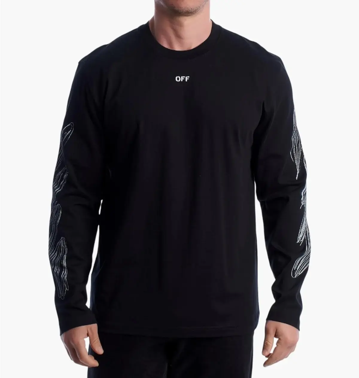 Кофта чоловіча Off-White Virgil Abloh Black