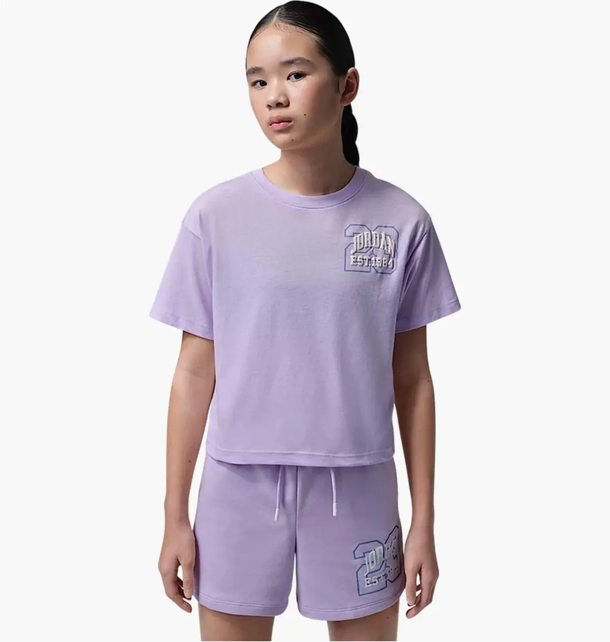 Футболка дитяча Jordan Big Secret Garden Collegiate Violet