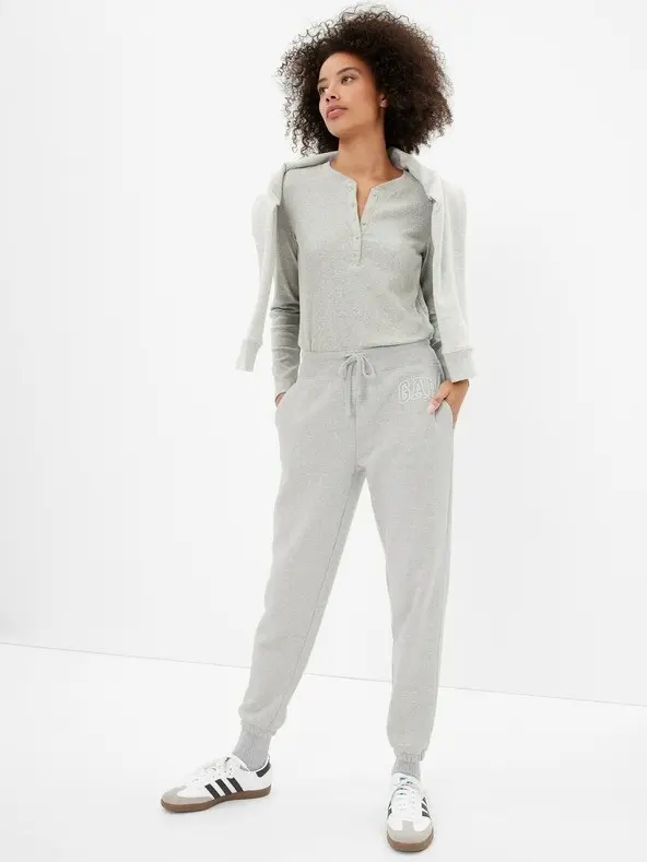 Брюки женские Gap Light Heather Grey B08