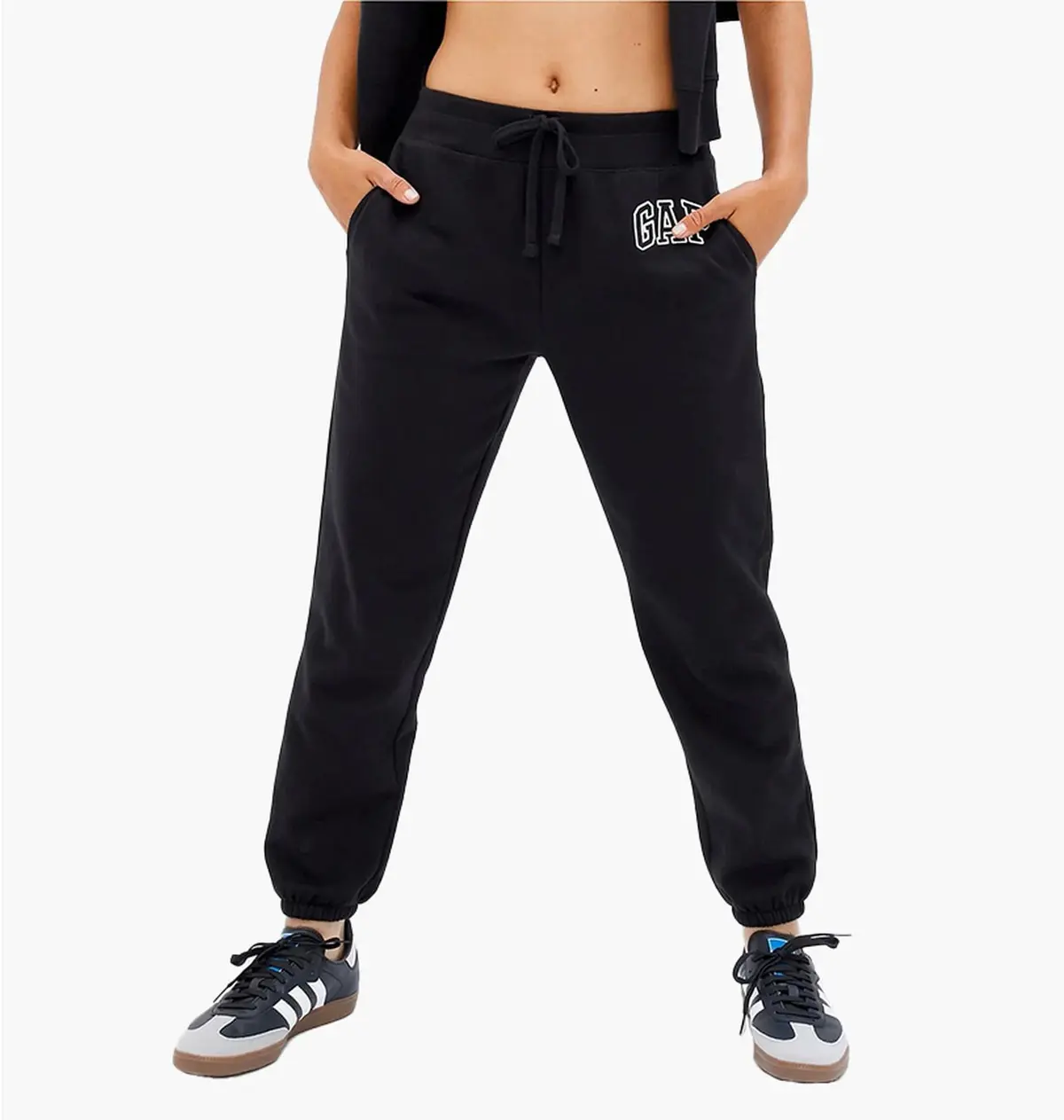 Брюки женские Gap Gap Regular Fit Black
