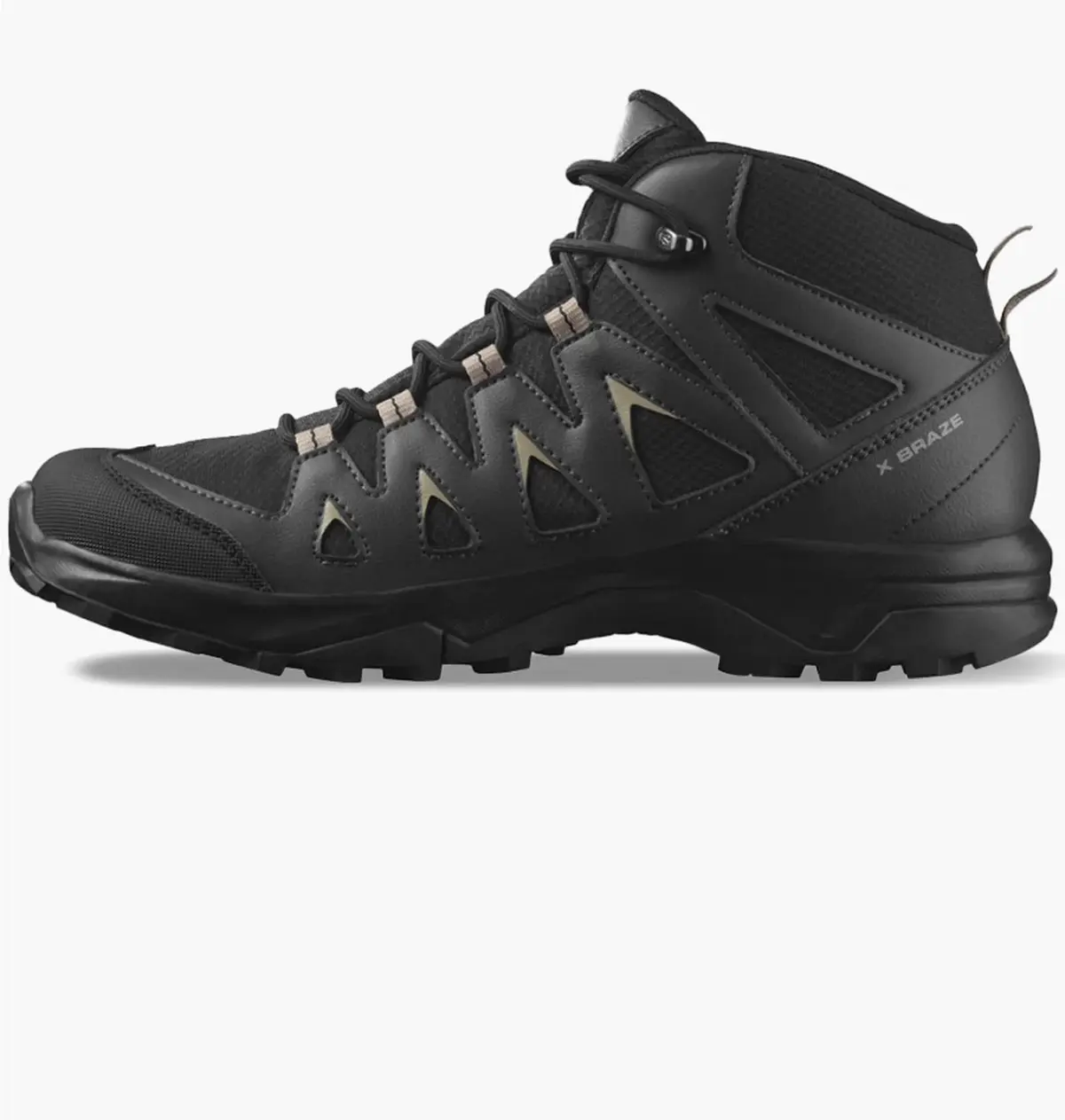 Черевики чоловічі Salomon X Braze Mid Gtx Black