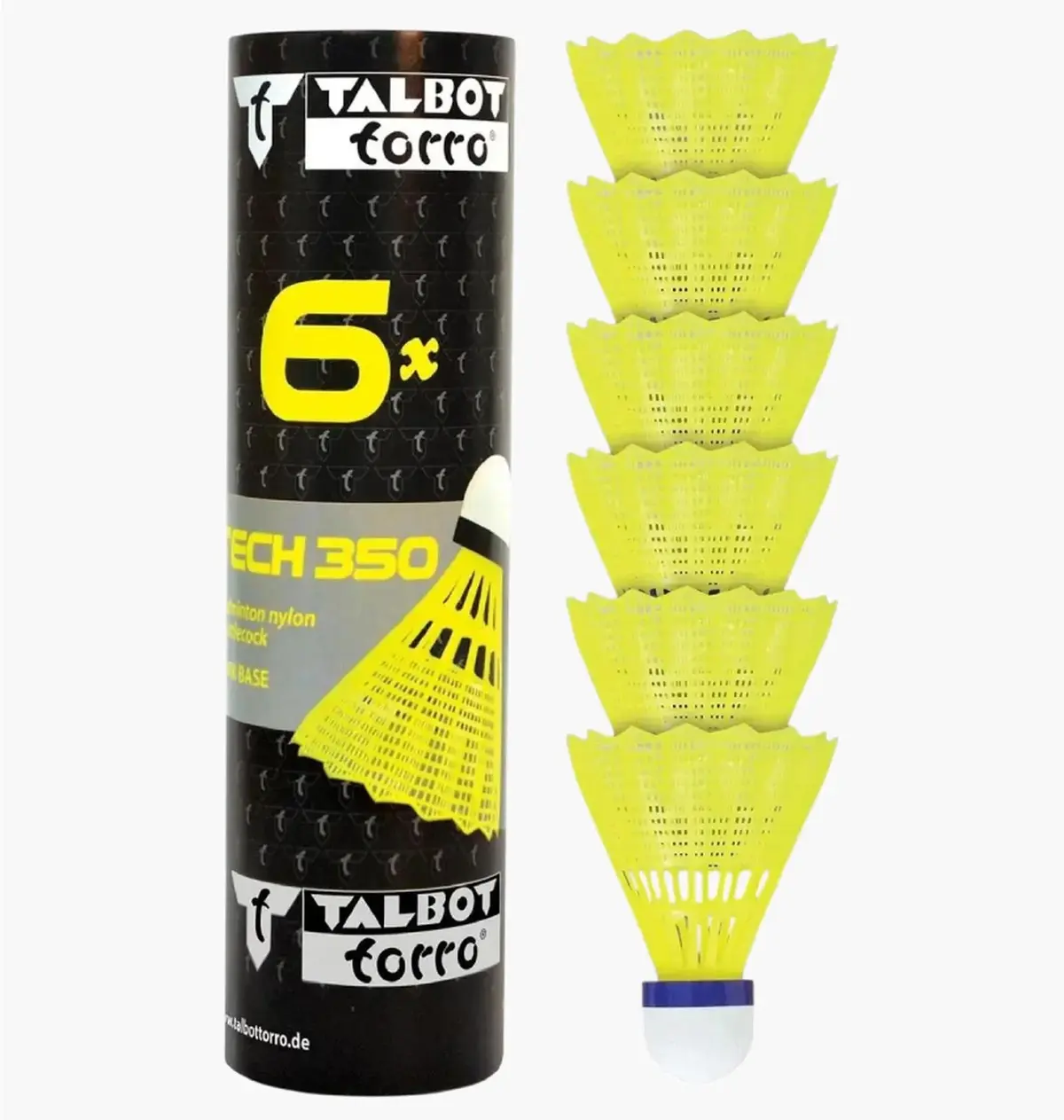 Волан для бадмінтону Talbot Tech 350 Medium Yellow