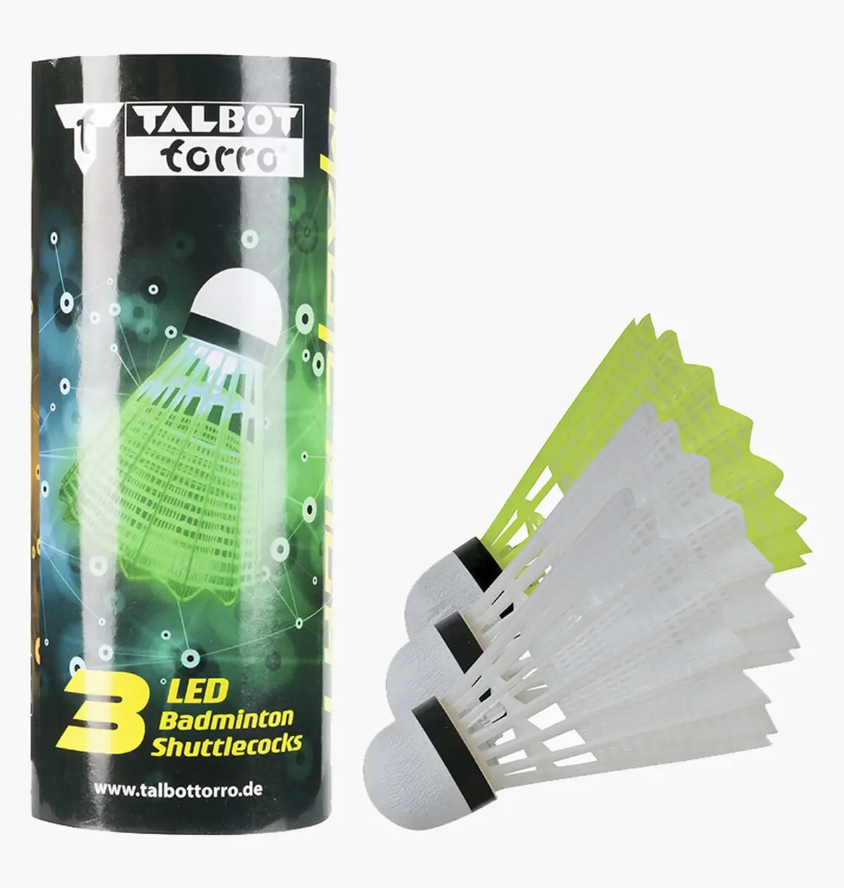 Волан для бадмінтону Talbot Shuttlecock Magic Night Led 3Шт.