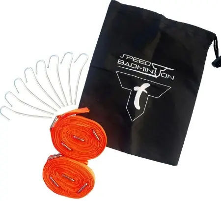 Корт для бадмінтону Talbot Speedbadminton Court Lines Red
