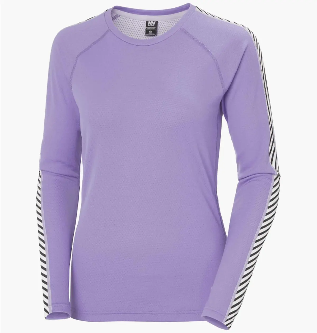 Кофта женские Helly Hansen Lifa Active Stripe Crew Violet