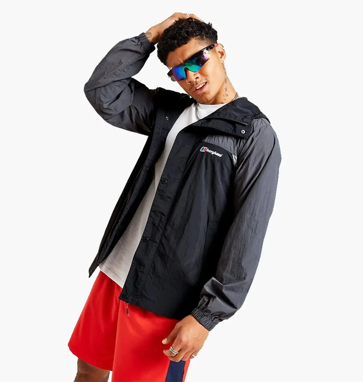 Куртка мужская Berghaus Lightweight Jacket Black/Grey