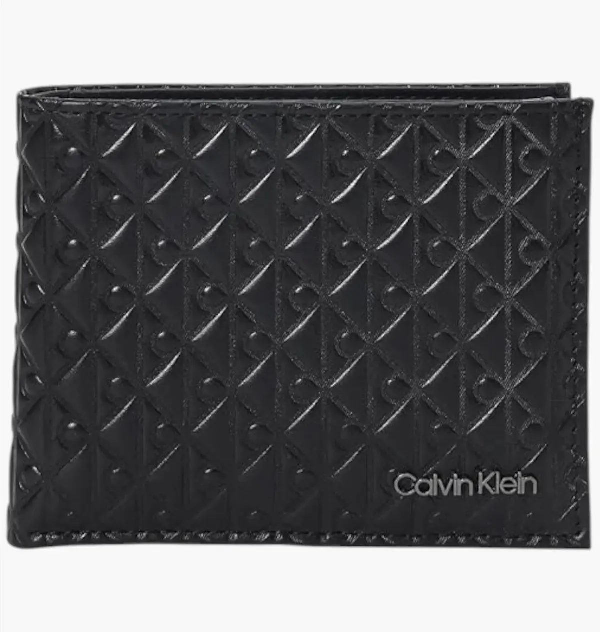 Гаманець Calvin Klein Embossed Allover Monogram Black