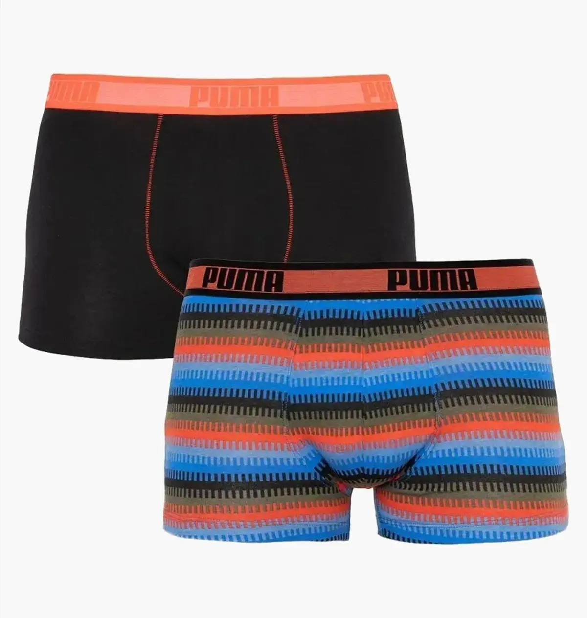 Труси-боксерки чоловічі Puma Worldhood Stripe Trunk 2P