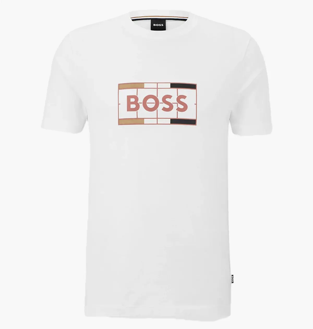 Футболка мужская Hugo Boss T-Shirt Hugo Boss Slim Fit White