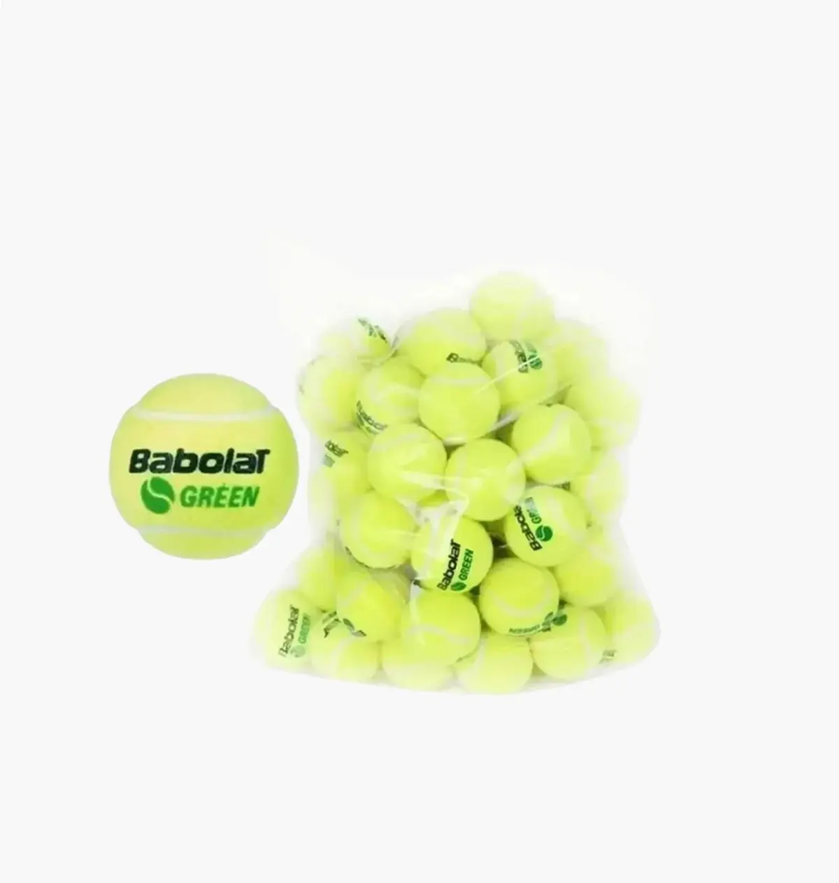 Тенісний м'яч Babolat ' 72 Bag Green