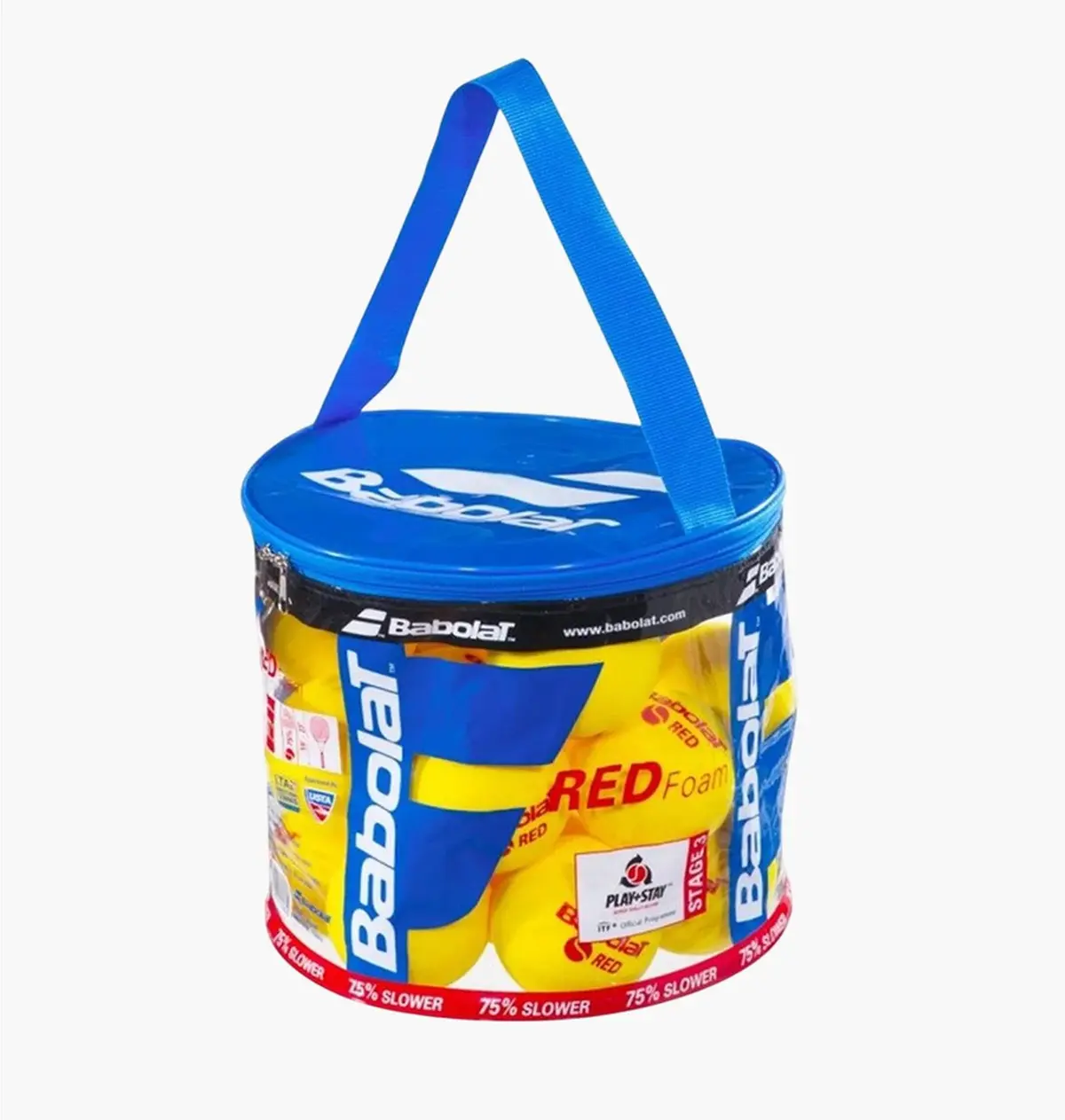 Тенісний м'яч Babolat Су Red Foam Поролонові 24 Balls