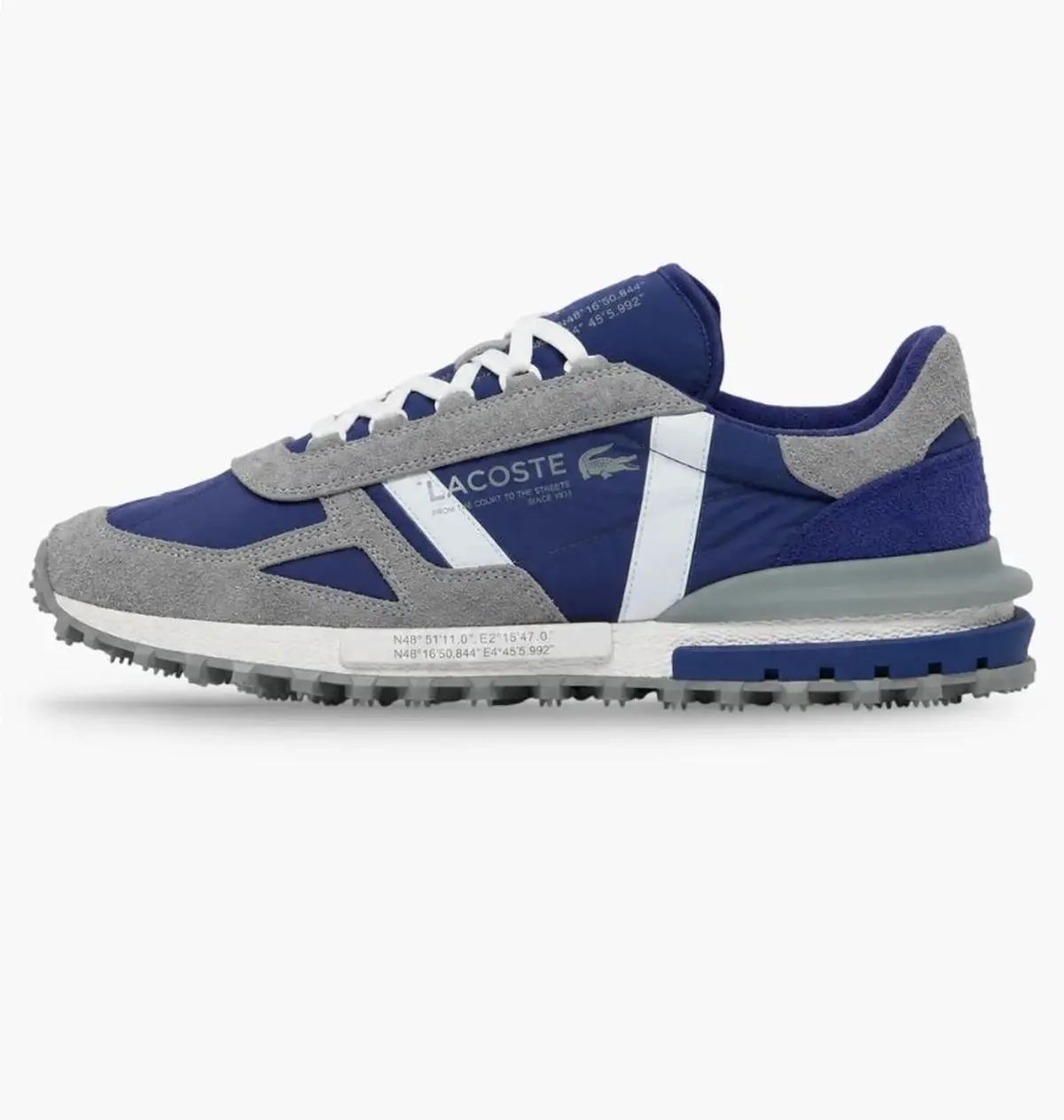 Кросівки чоловічі Lacoste Elite Active Grey/Blue