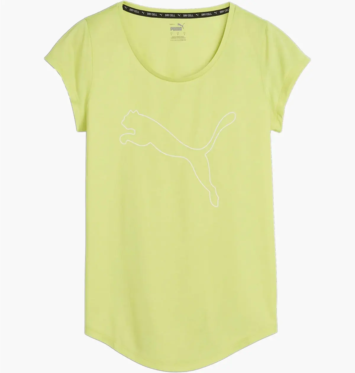 Футболка жіноча Puma T-Shirt Performance Heather Cat Yellow