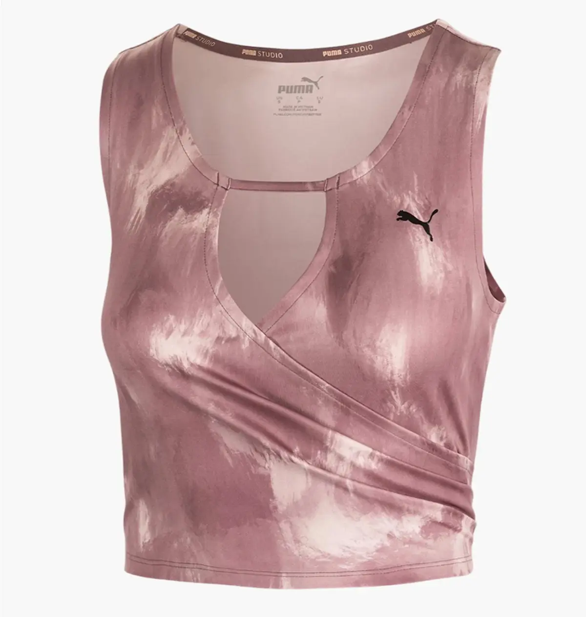 Спортивный топ женской Puma Studio Brown