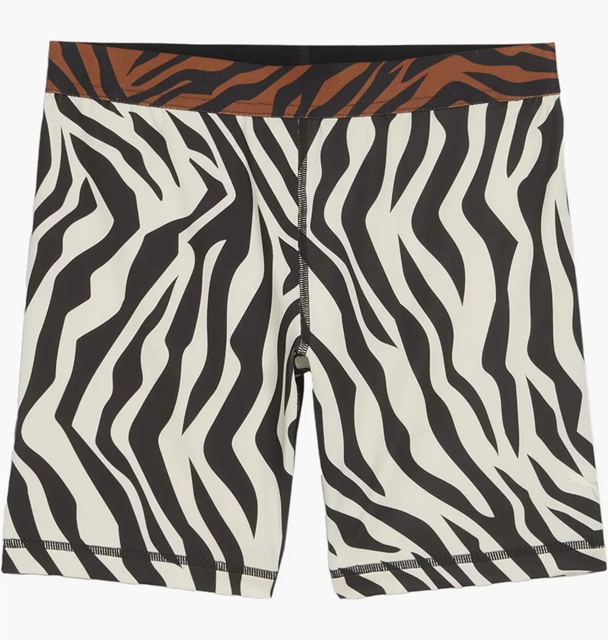 Шорты женские Puma Animal Remix 5 White/Black