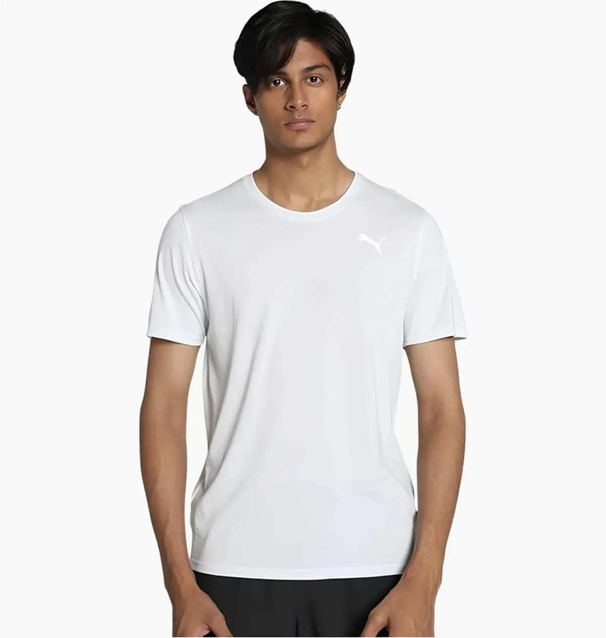 Футболка мужская Puma Triblend Graphic Training White