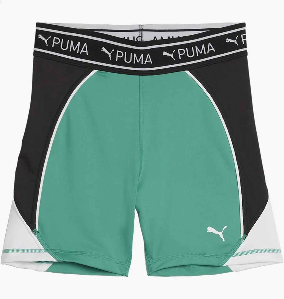 Шорты женские Puma Fit Train Strong 5 Shorts Green/Black