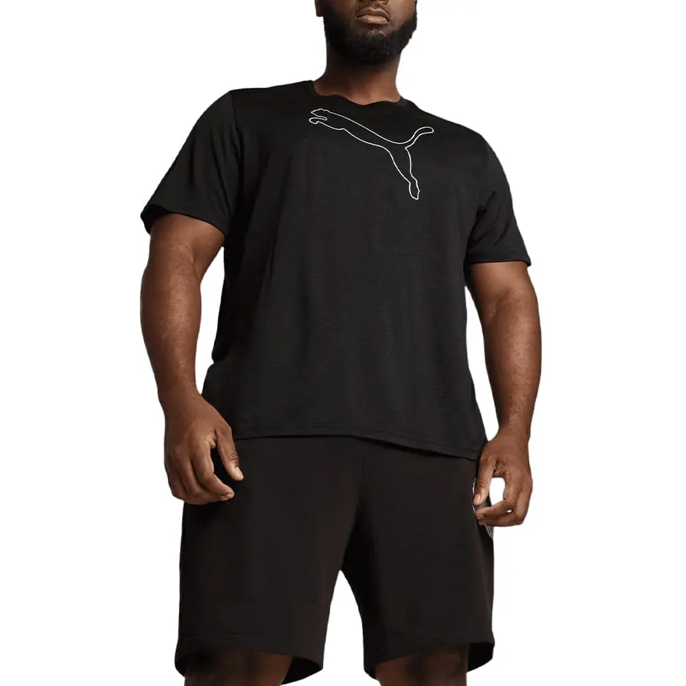Футболка мужская Puma M Tad Ess Heather Cat Tee
