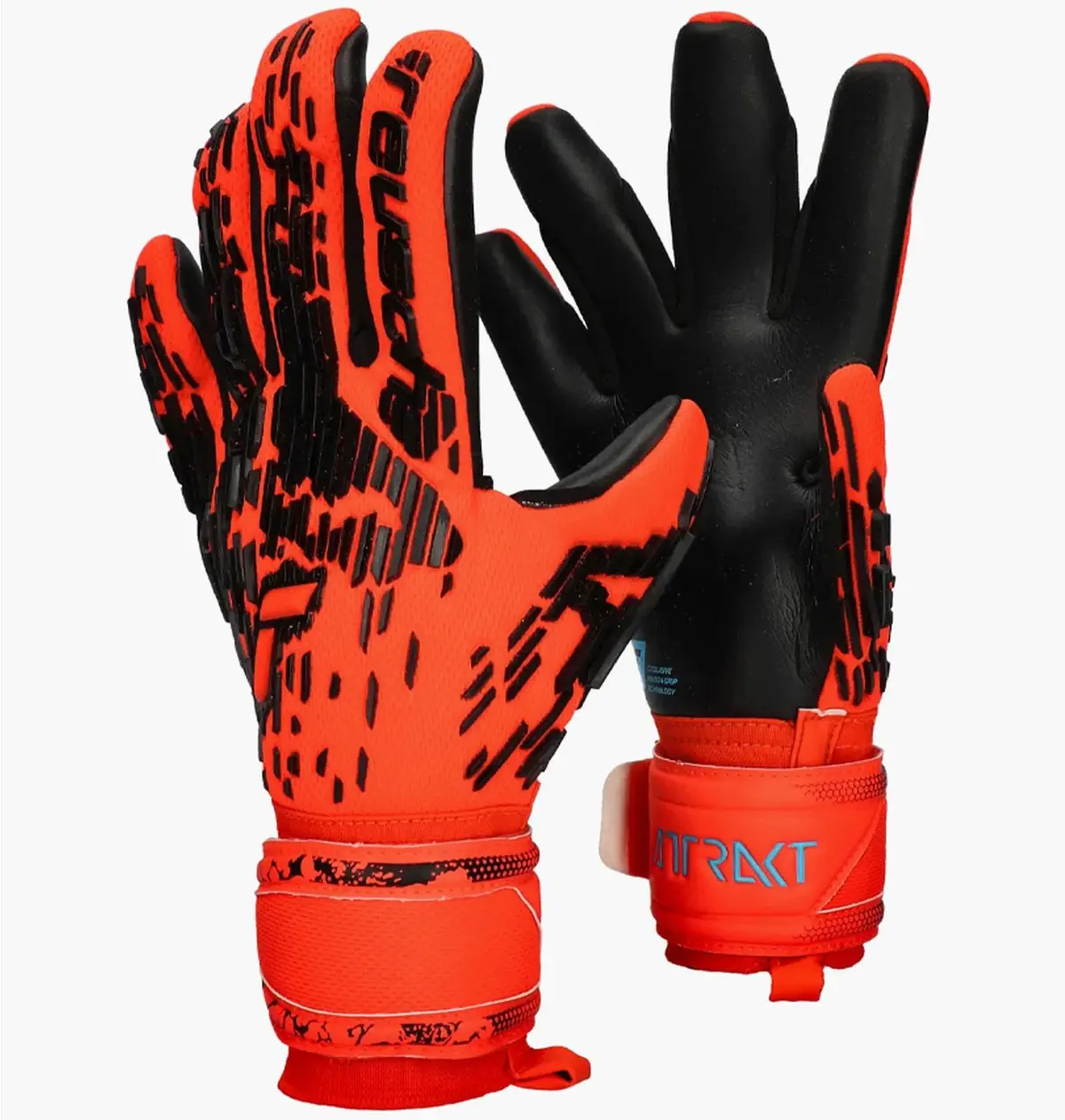 Футбольні рукавиці чоловічі Reusch Attrakt Freegel Silver