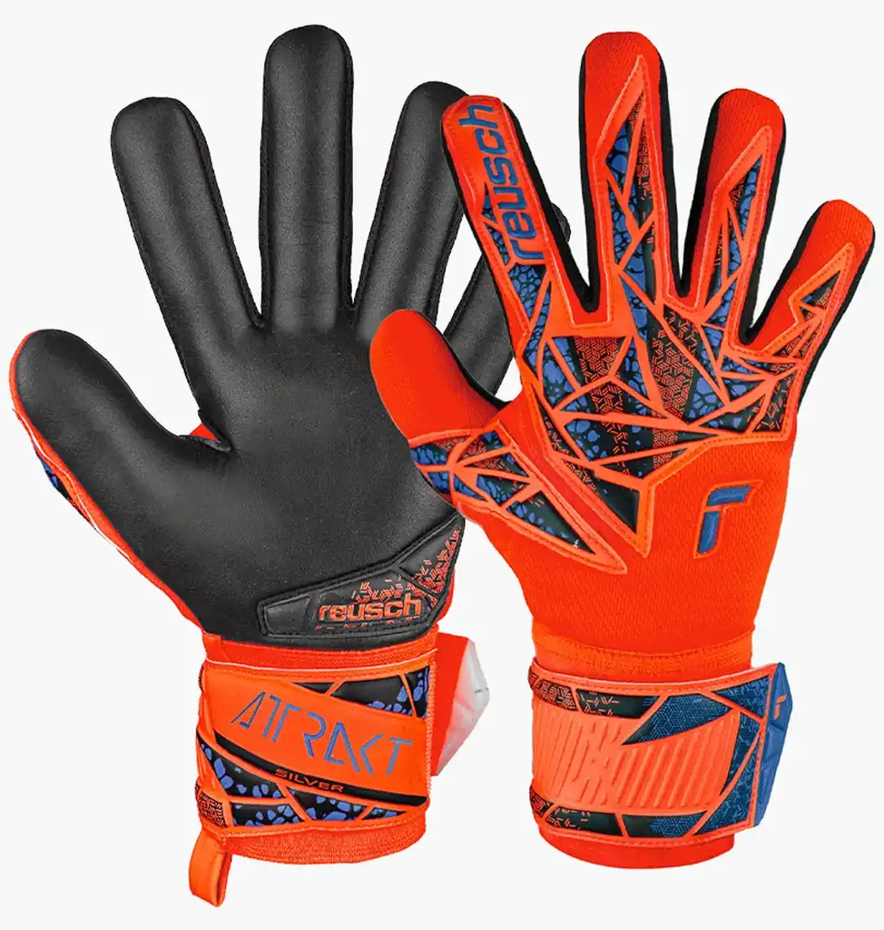 Футбольні рукавиці чоловічі Reusch Attrakt Silver Goalkeeper Gloves