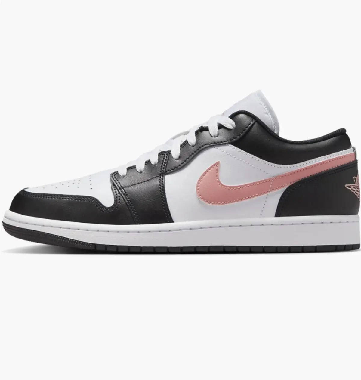 Кроссовки мужские Jordan 1 Low White/Black