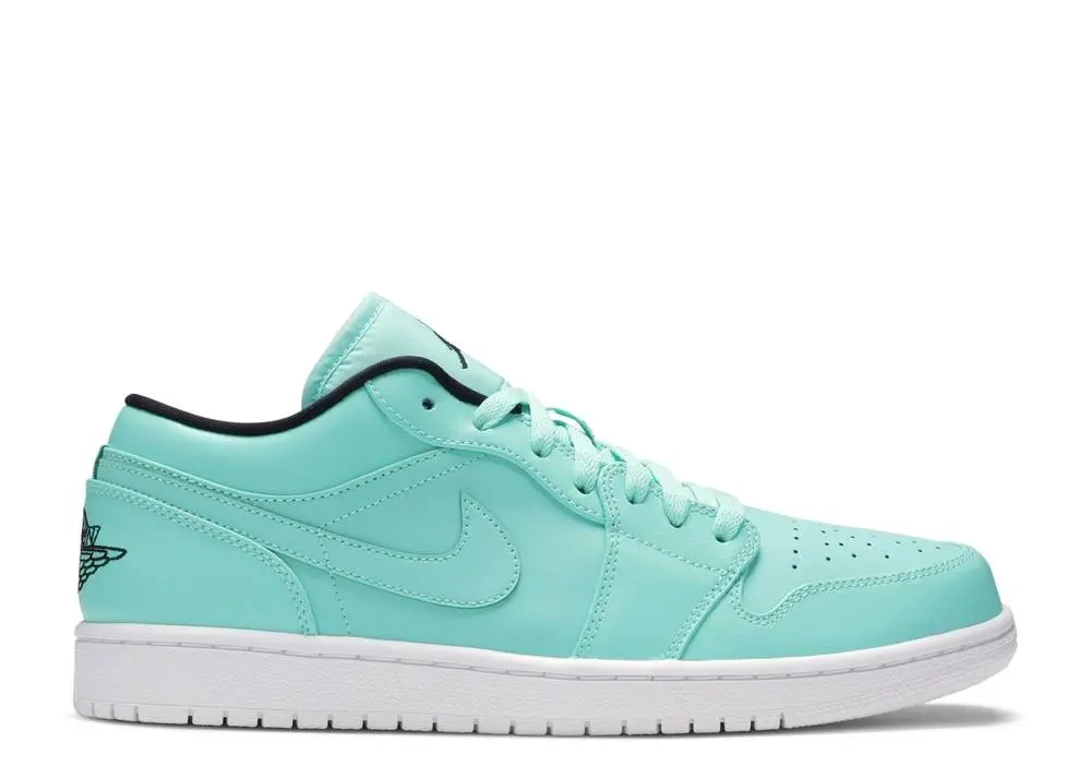 Кроссовки мужские Jordan Retro 1 Low Hyper Turquoise